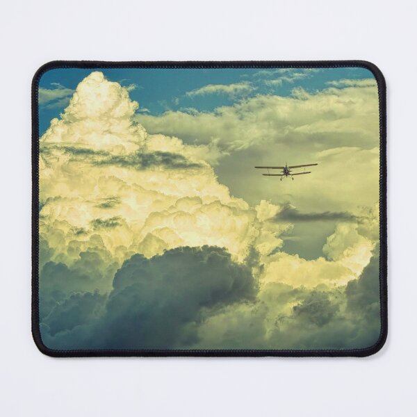 Item preview, AVIATION #10 - Biplane Flying Among Beautiful Cumulonimbus Clouds designed and sold by DEL-Productions.