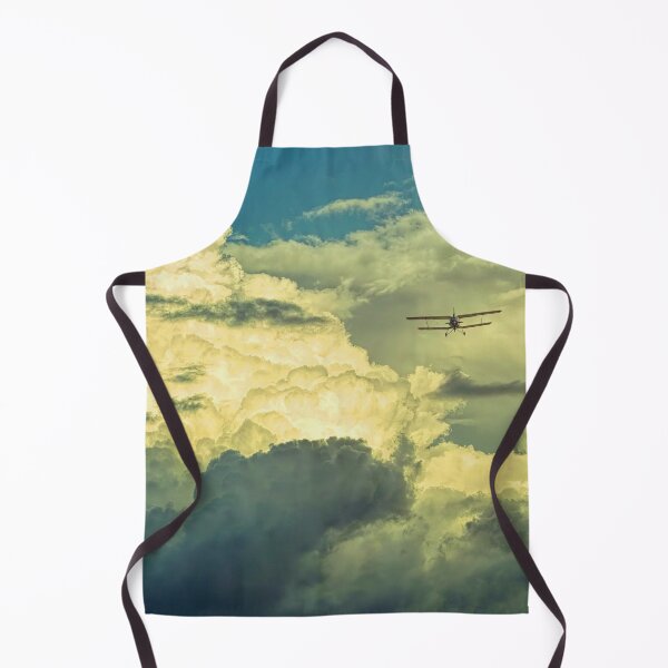 Item preview, AVIATION #10 - Biplane Flying Among Beautiful Cumulonimbus Clouds designed and sold by DEL-Productions.