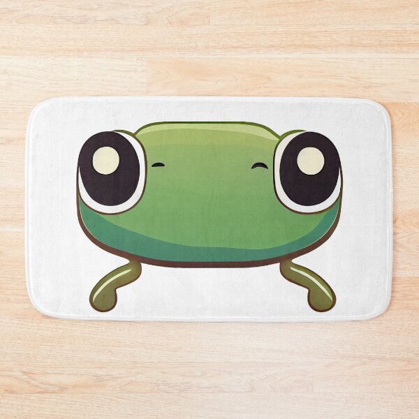 Item preview, Frog Character emoji emoticon  - Created by Artificial Intelligence designed and sold by Created-by-AI.
