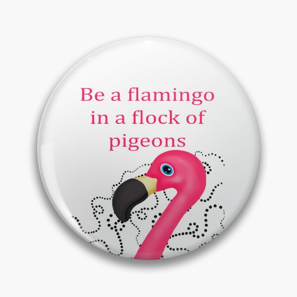 Item preview, Pink Flamingo Power  designed and sold by BeachBumFamily.
