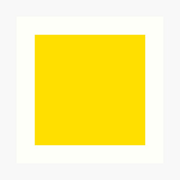 Item preview,  PLAIN SOLID YELLOW -YELLOW PANTONE  - BY OZCUSHIONS  designed and sold by ozcushions.