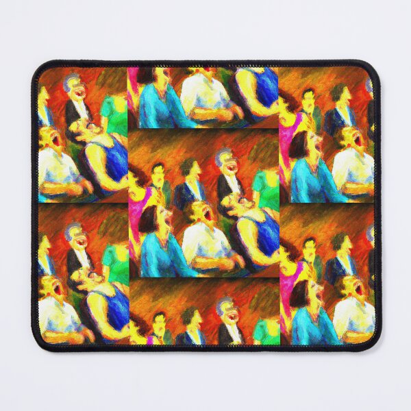 Item preview, Laugh the Night Away Cezanne Inspired Comedy Club Original Design designed and sold by Art of Laughter.
