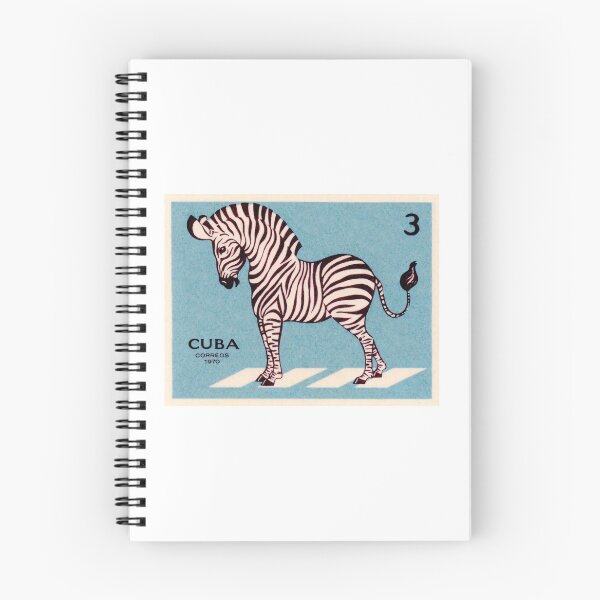 Item preview, Vintage 1970 Cuba Zebra Postage Stamp designed and sold by retrographics.