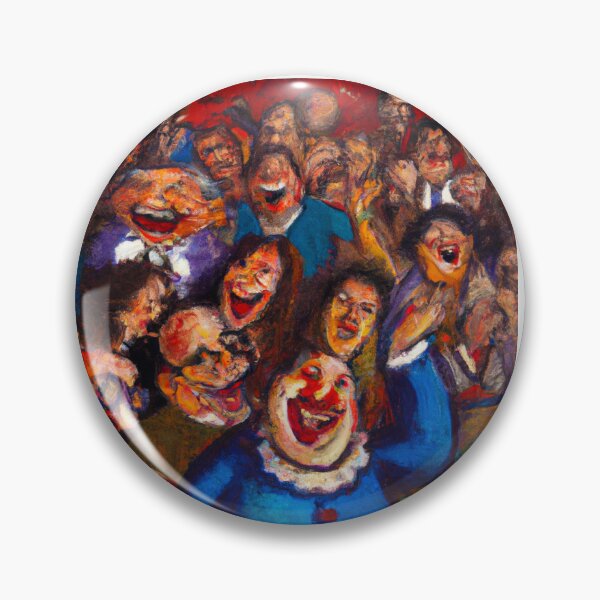 Item preview, Laugh the Night Away Goya Inspired Comedy Club Original Design designed and sold by Art of Laughter.