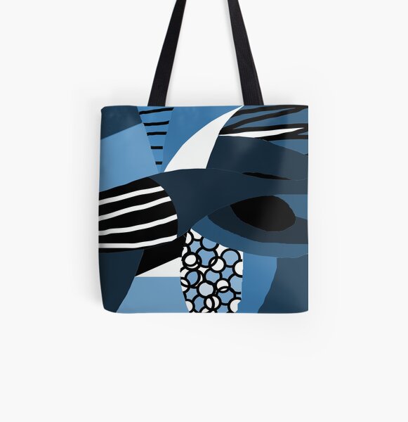 Blue miracle Allover-Print Tote Bag