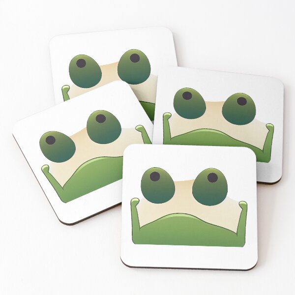 Item preview, Frog Character emoji emoticon  - Created by Artificial Intelligence designed and sold by Created-by-AI.