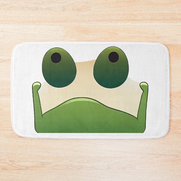 Item preview, Frog Character emoji emoticon  - Created by Artificial Intelligence designed and sold by Created-by-AI.