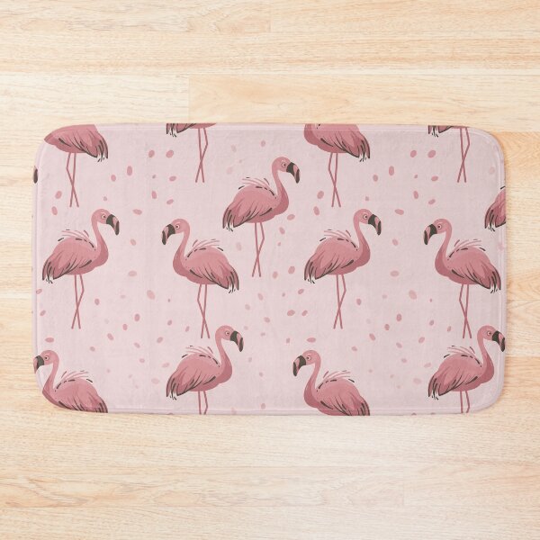Item preview, Seamless pattern vector pink flamingo, exotic birds designed and sold by Nattalu.