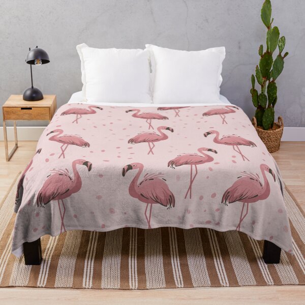 Item preview, Seamless pattern vector pink flamingo, exotic birds designed and sold by Nattalu.