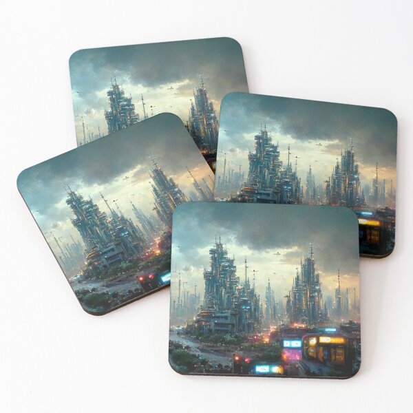 Item preview, Cyberpunk Futuristic City designed and sold by JABG-01.