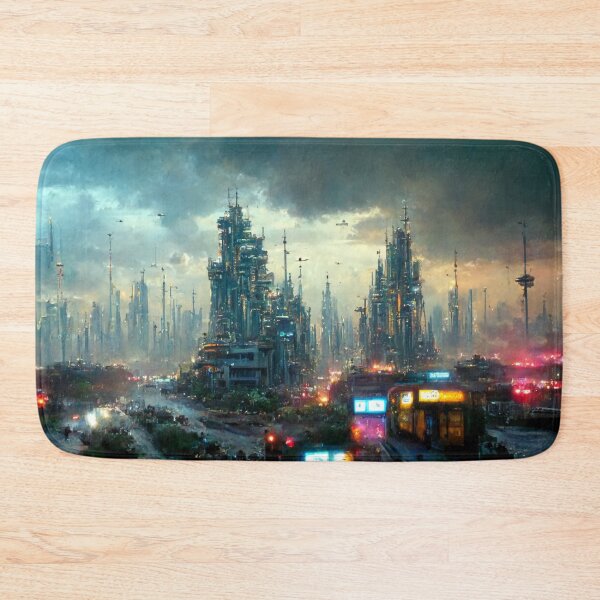 Item preview, Cyberpunk Futuristic City designed and sold by JABG-01.