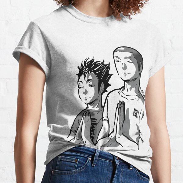 Haikyu !! - Chemise de prière TanaNoya T-shirt classique