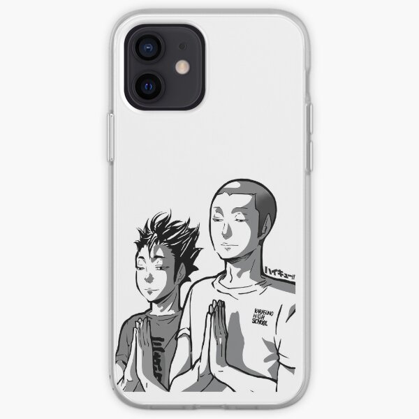 Haikyu !! - Chemise de prière TanaNoya Coque souple iPhone