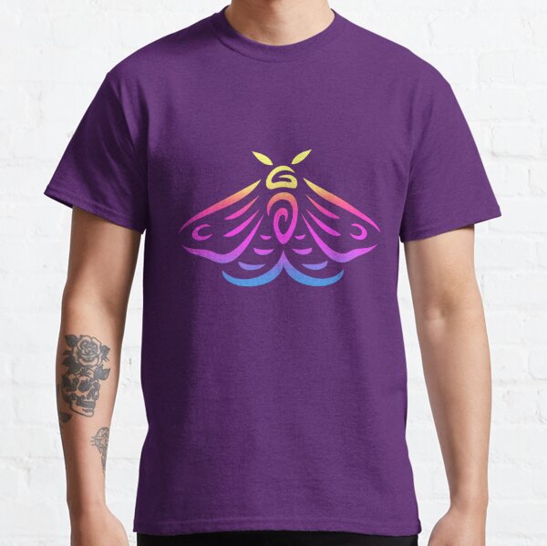 Stylized Moth - Sunset Colors Classic T-Shirt