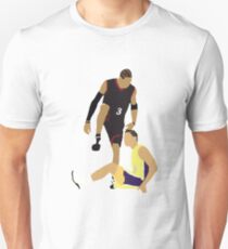 Allen Iverson Steps Over Tyronn Lue Unisex T-Shirt