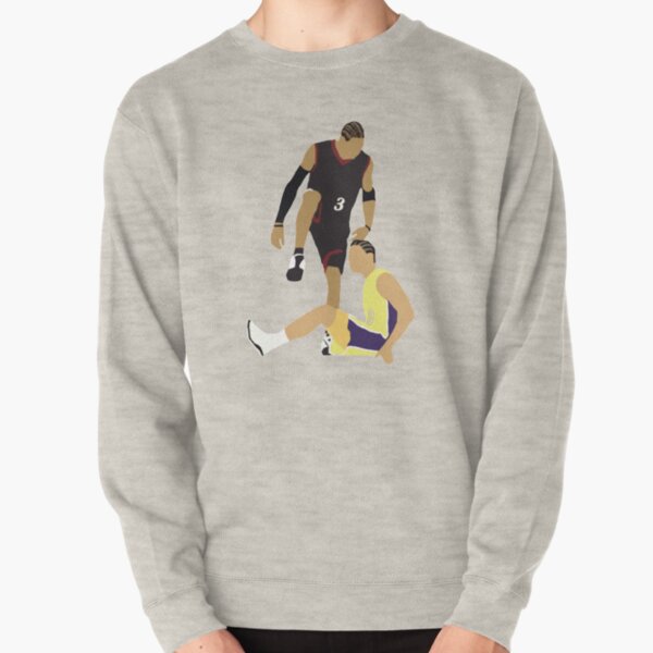 Allen Iverson Steps Over Tyronn Lue Pullover Sweatshirt