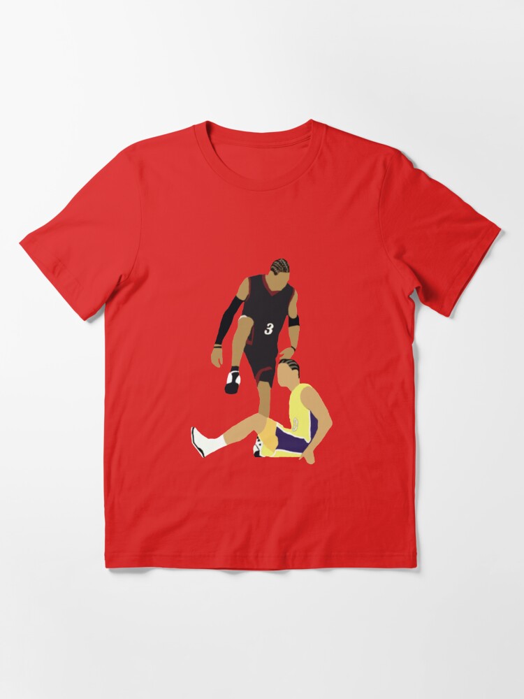 Every Man Falls Allen Iverson Step Over Tyronn Lue LeBron James Shirt -  Teeholly