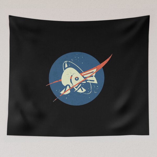Item preview, Carp Fighing Space Vintage designed and sold by orlumbuspirate.