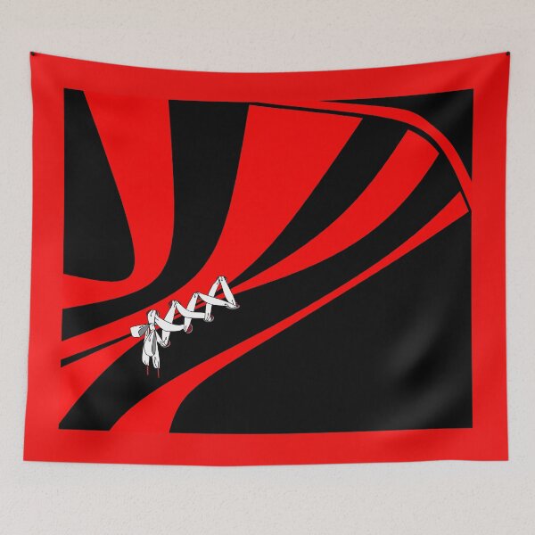 Item preview, Laced up in Black and Red designed and sold by judy snyder.