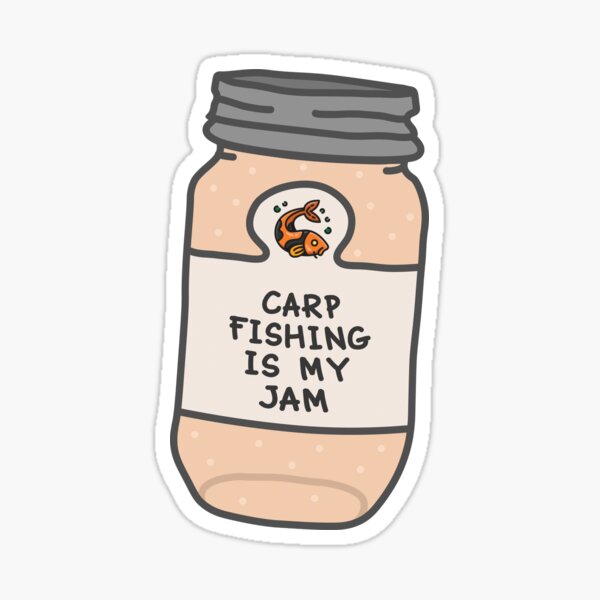 Item preview, Carp Fishing Is My Jam designed and sold by orlumbuspirate.