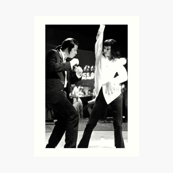 PULP FICTION DANCE Art Print