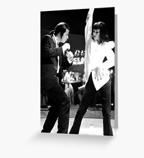 PULP FICTION DANCE Greeting Card