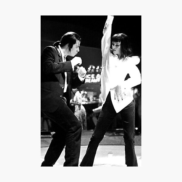 PULP FICTION DANCE Photographic Print