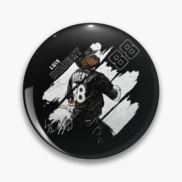 Luis Robert Jersey Sticker Sticker for Sale by mariettakriiut