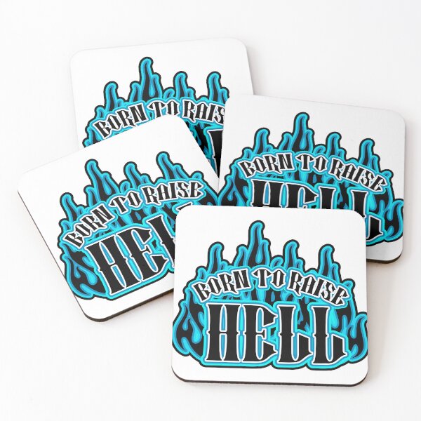 Item preview, Born to Raise Hell Blue designed and sold by Christina Rick.