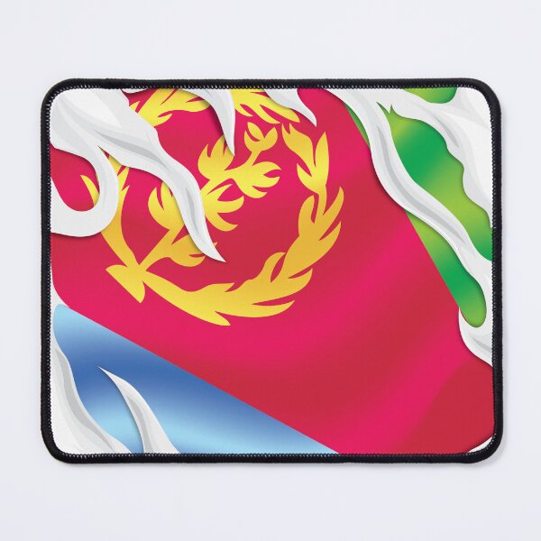 Item preview, Eritrea Ripped Under The Skin Flag designed and sold by RahallusNtx.