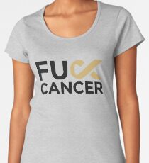 Fuck Cancer Campaign Women's Premium T-Shirt