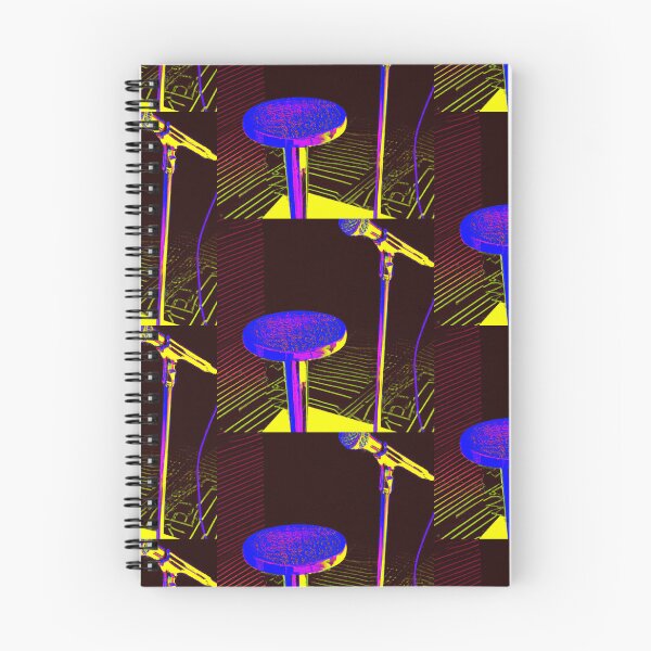 Item preview, Vaporwave Futuristic Comedy - The Stage is Set for the Comedian in the Andy W Inspired Comedy Club  designed and sold by Art of Laughter.