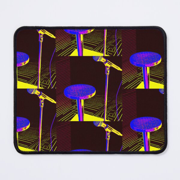 Item preview, Vaporwave Futuristic Comedy - The Stage is Set for the Comedian in the Andy W Inspired Comedy Club designed and sold by Art of Laughter.