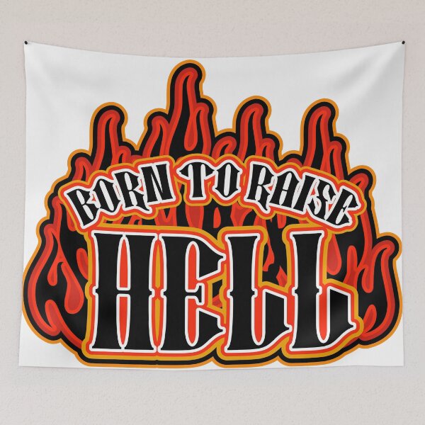 Item preview, Born to Raise Hell Red designed and sold by Christina Rick.