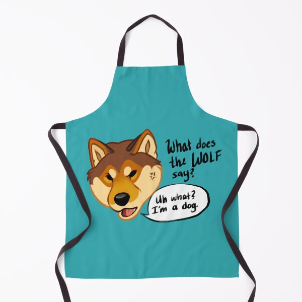 Item preview, What does the Wolf say? Shikoku Ken designed and sold by bawk.