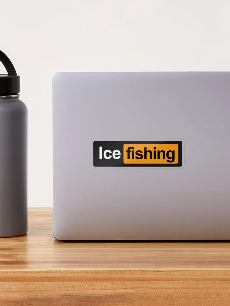 Ice Fishing Sticker for Sale by orlumbuspirate