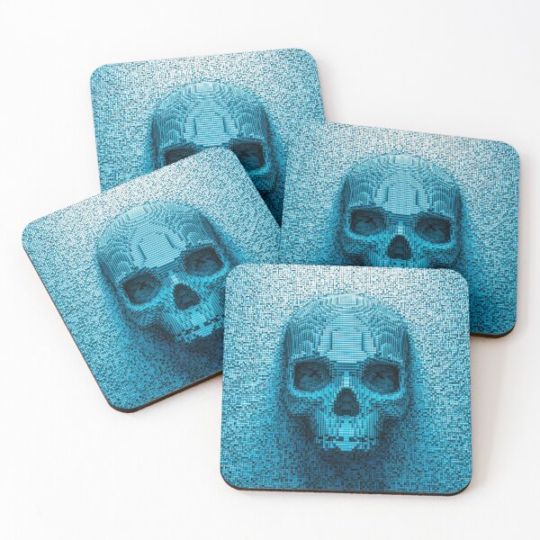 Item preview, Pixel skull designed and sold by GrandeDuc.