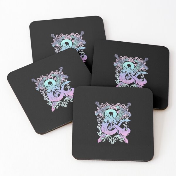 Item preview, Logotipo en colores pastel de Dungeons & Dragons Ampersand designed and sold by leno0mlv.