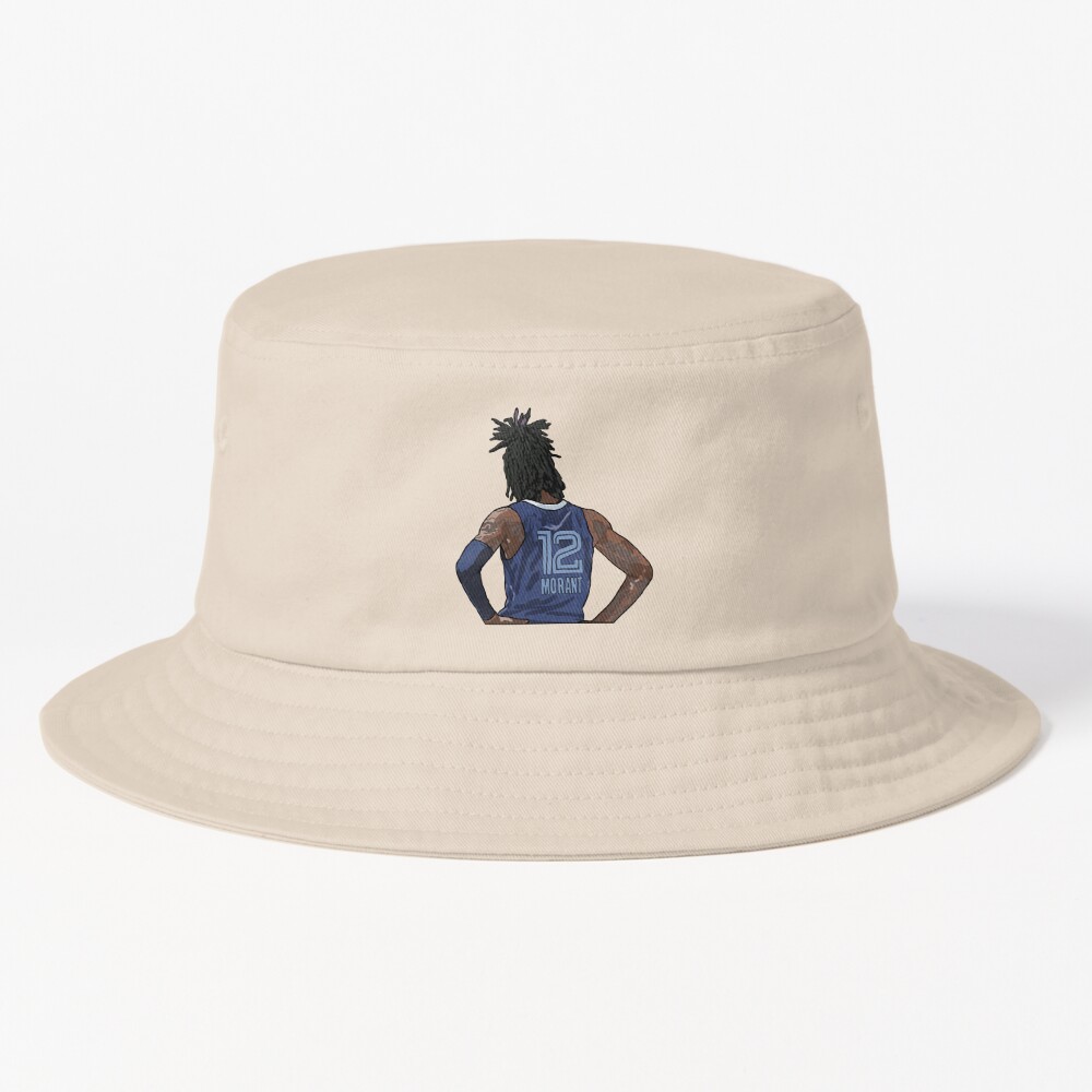 Mitchell & Ness Memphis Grizzlies Bucket Hat - Off White White / Small/Medium