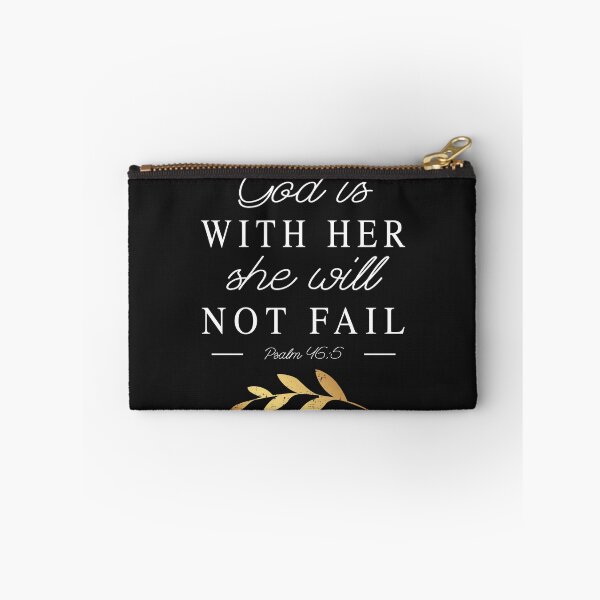 Item preview, God Is With Her She Will Not Fail designed and sold by Phoenix23.