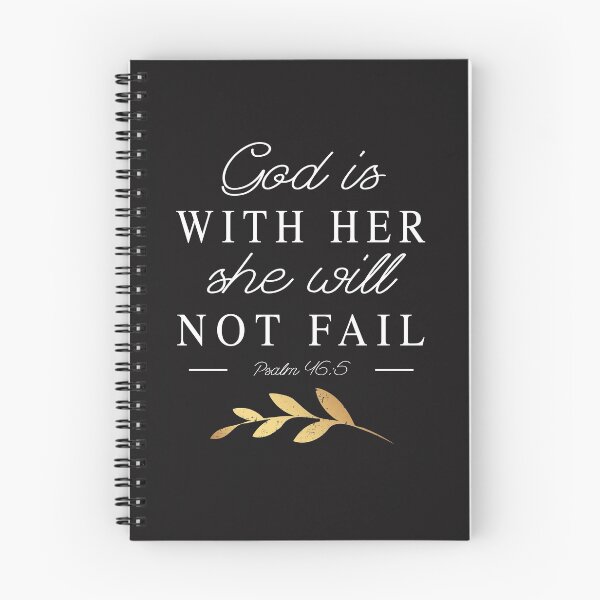 Item preview, God Is With Her She Will Not Fail designed and sold by Phoenix23.