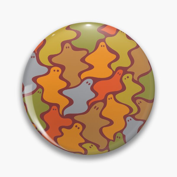 Item preview, Ghosts Pattern Autumn Colors designed and sold by Etienne Ranc.