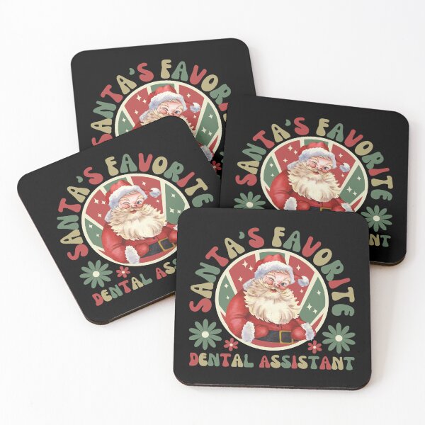 Item preview, santas favorite dental assistant designed and sold by Hey-Nice-Shirt.