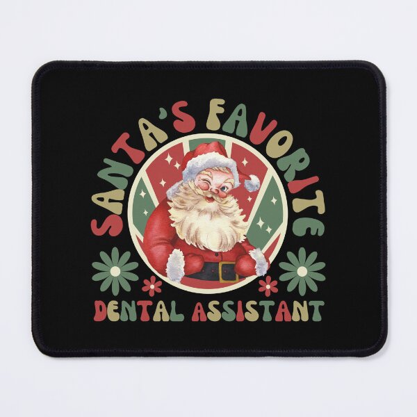 Item preview, santas favorite dental assistant designed and sold by Hey-Nice-Shirt.