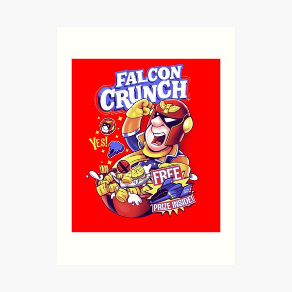 Falcon Crunch Art Print