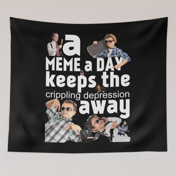 Item preview, A Meme a Day Keeps the crippling depression away Essential designed and sold by ReginaldBrown5.