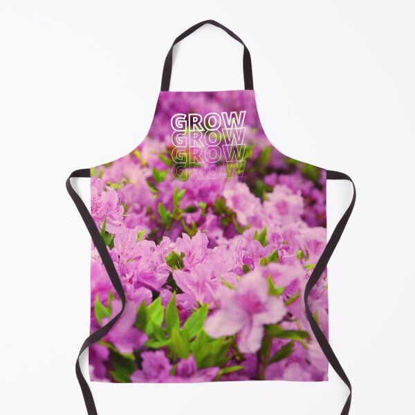 Item preview, GROW (above) - Whimsical Vibrant Violet Field of Flowers designed and sold by AliceSLee.