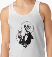 Skeleton Kopf Tanktop für Männer