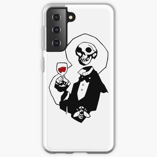 Skeleton Head Samsung Galaxy Soft Case