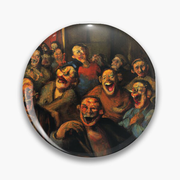 Item preview, Vermeer Zombies in Comedy Club Laughing the Night Away - Original Design Design designed and sold by Art of Laughter.